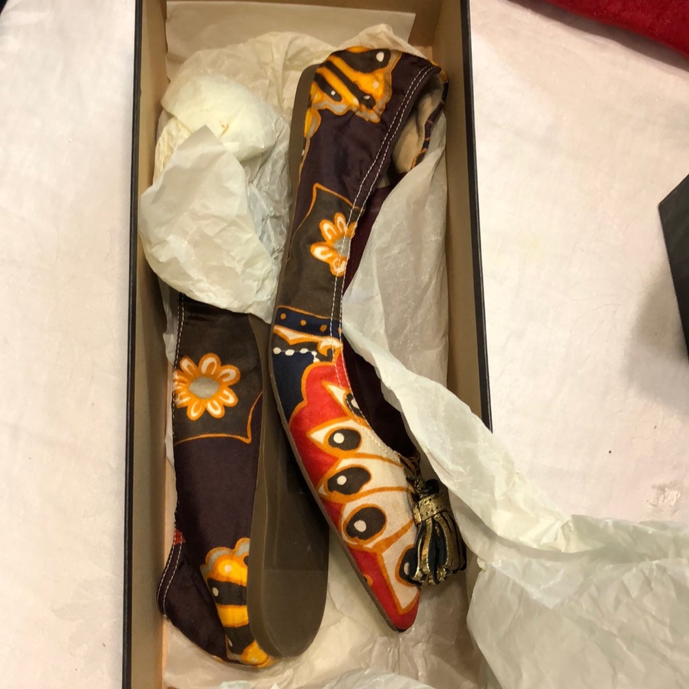 J. Crew Lottie Tassel Flats size 7